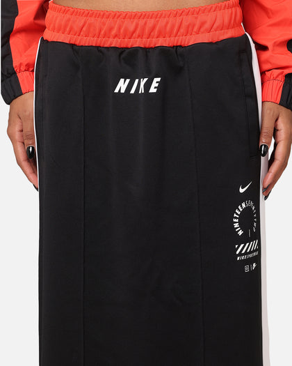 Nike Women's Sportswear PK Skirt Black/Light Crimson/White