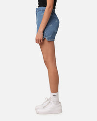 Jordan Women's Woven Denim Shorts Stone Blue