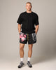 Loiter Rodeo Walk Shorts Black