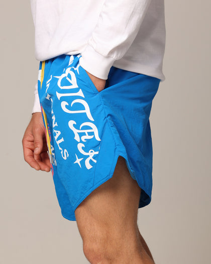 Loiter Rodeo Walk Shorts Blue