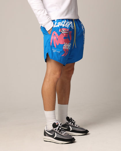 Loiter Rodeo Walk Shorts Blue