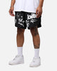 Loiter Flowerbed Walk Shorts Black