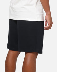 Nike Sportswear Club Essential French Terry Shorts Black/Safety Orange
