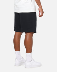 Nike Sportswear Club Essential French Terry Shorts Black/Safety Orange
