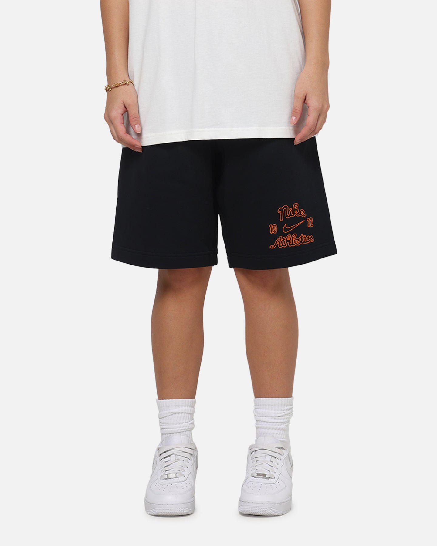 nike women's sportswear essential french terry shorts