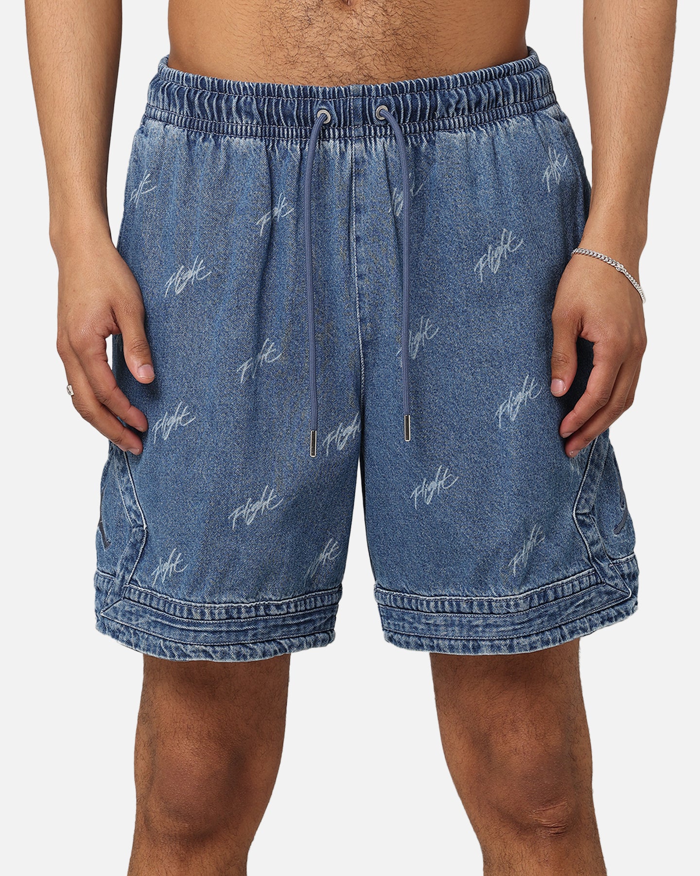 Jordan Air Jordan Deni AOP Shorts Blue Grey | Culture Kings
