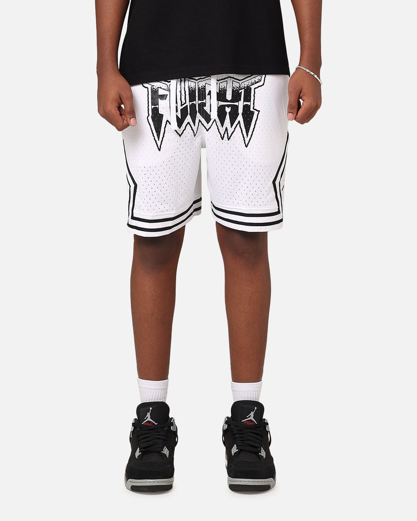 mens white jordan shorts