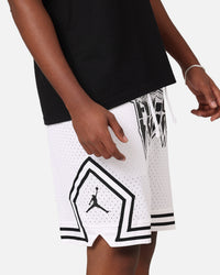 Jordan Dri-Fit Diamond Shorts White/Black