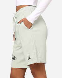 Jordan MVP Flight Fleece Short Seafoam/Black