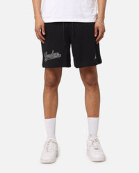 Jordan Flight MVP Fleece Shorts Black/White