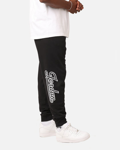 Jordan Flight MVP Lightweight Fleece Pants Black/White