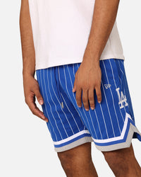 New Era Los Angeles Dodgers Pinstripe Shorts OTC