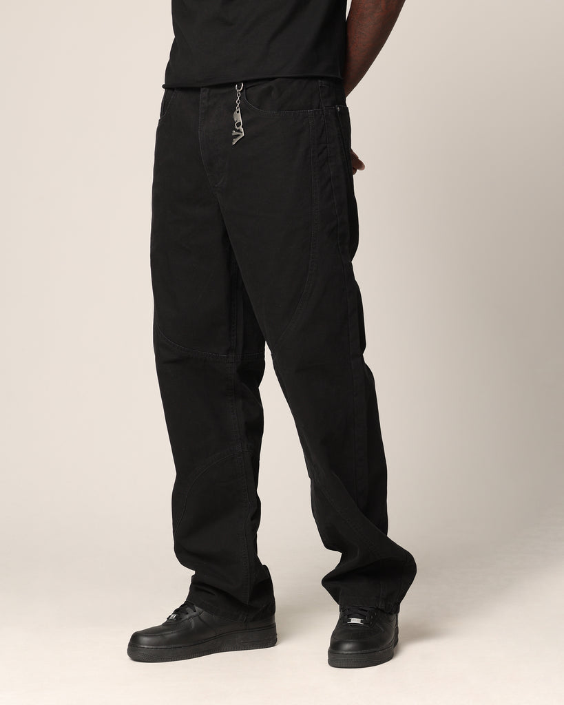 Saint Morta Outlaw Rodeo Jeans Aged Black | Culture Kings