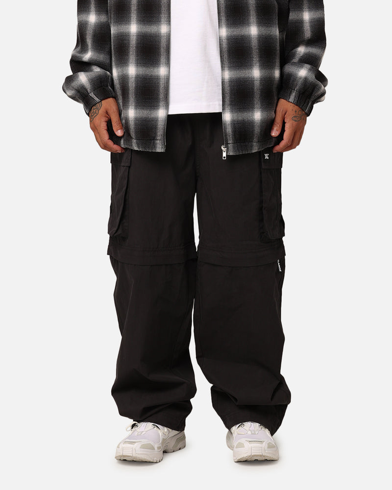 X-Large Nyco Cargo Convertible Pants Black