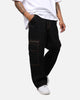 X-Large Inc Denim Cargo Pants Black