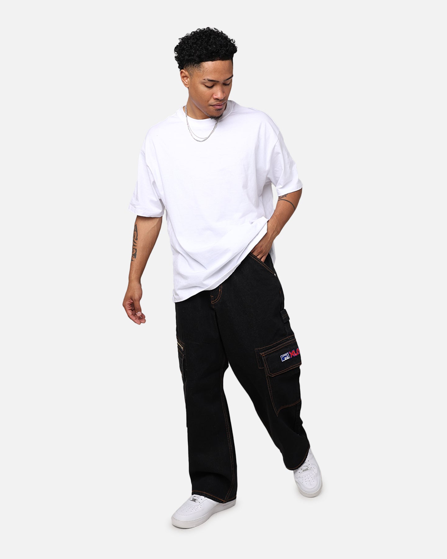 デニムパンツ XLARGE INC DENIM CARGO PANTS