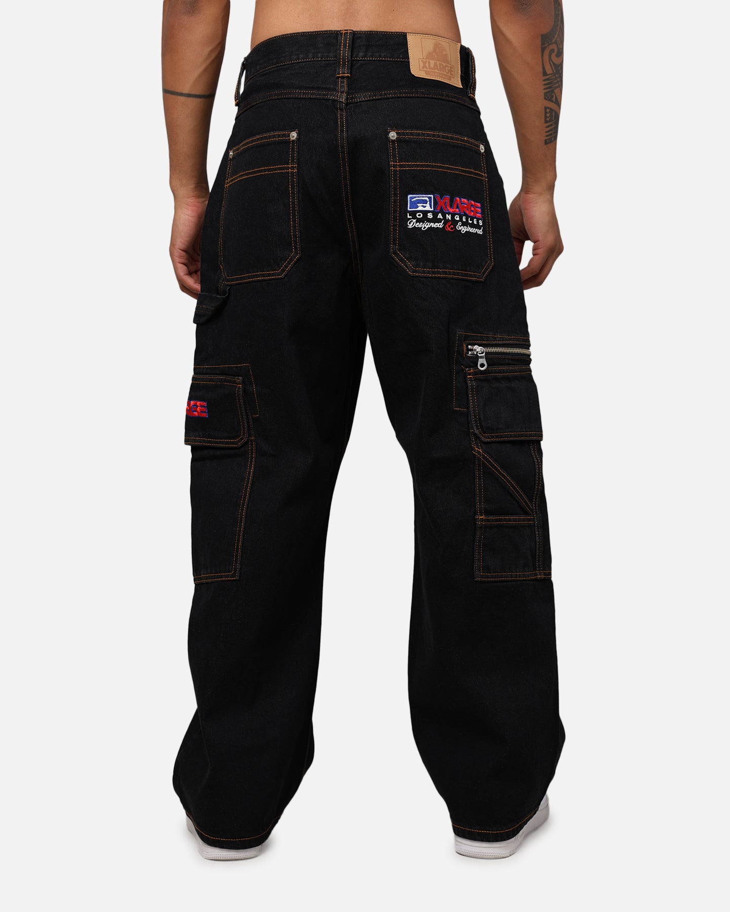 X-Large Inc Denim Cargo Pants Black | Culture Kings