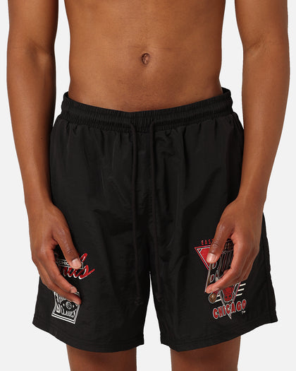 Mitchell & Ness Chicago Bulls Tri 2.0 Shorts Black