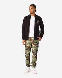 True Religion Big T Cargo Jogger Pants Camo