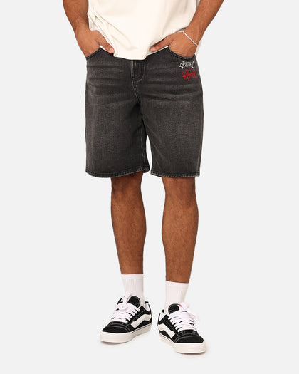 Loiter Sk8 Jorts Washed Black