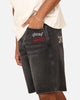 Loiter Sk8 Jorts Washed Black