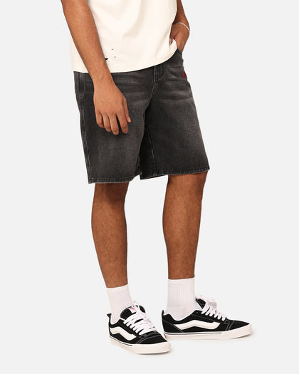 Loiter Sk8 Jorts Washed Black