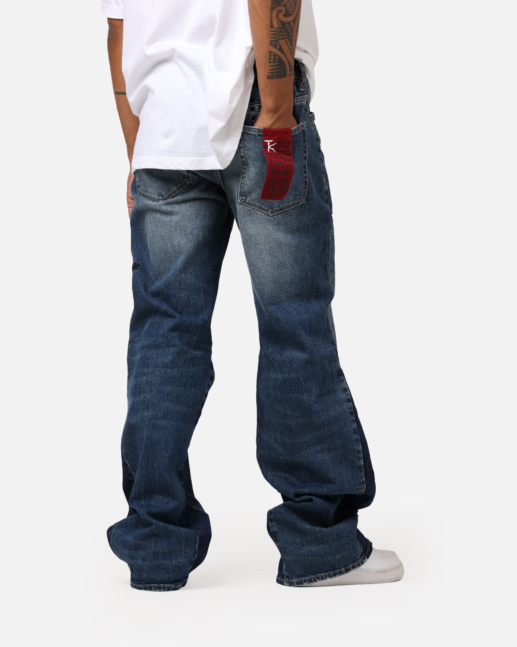 Ksubix Trippie Redd スリムフィットジーンズ 【超希少品】 Ksubi X Trippie Redd Bronko Trip Spliced Jeans Denim | Culture Kings