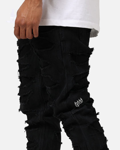 Ksubi X Trippie Redd Chitch Shredded Jeans Black