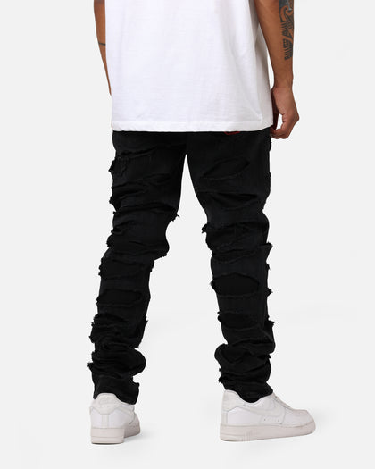 Ksubi X Trippie Redd Chitch Shredded Jeans Black