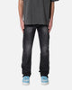 MNML D558 Straight Stripe Denim Jeans Black