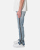 MNML D558 Straight Stripe Denim Jeans Blue