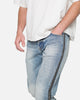 MNML D558 Straight Stripe Denim Jeans Blue