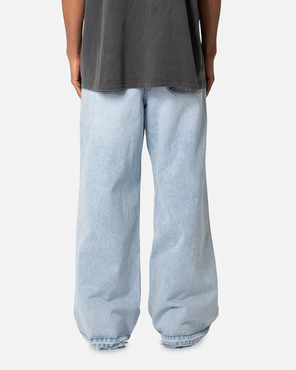 MNML Baggy Skater Denim Jeans Light Blue
