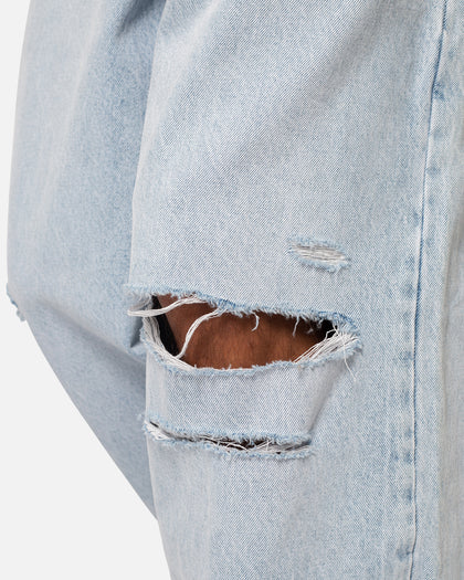 MNML Baggy Skater Denim Jeans Light Blue