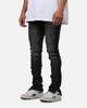 MNML D588 Straight Denim Jeans Washed Black
