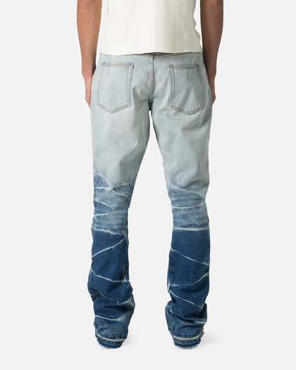MNML B594 Sun Flare Denim Jeans Blue