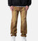 MNML V592 Serged Baggy Denim Jeans Brown