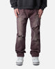 MNML V602 Thrashed Carpenter Pants Brown