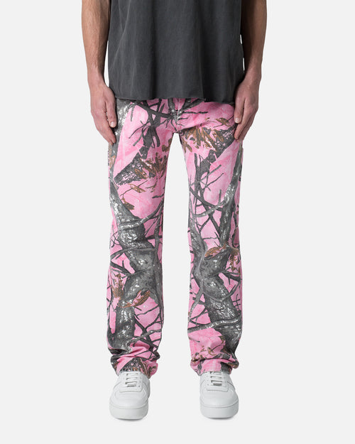 MNML V603 Camo Carpenter Pants Pink
