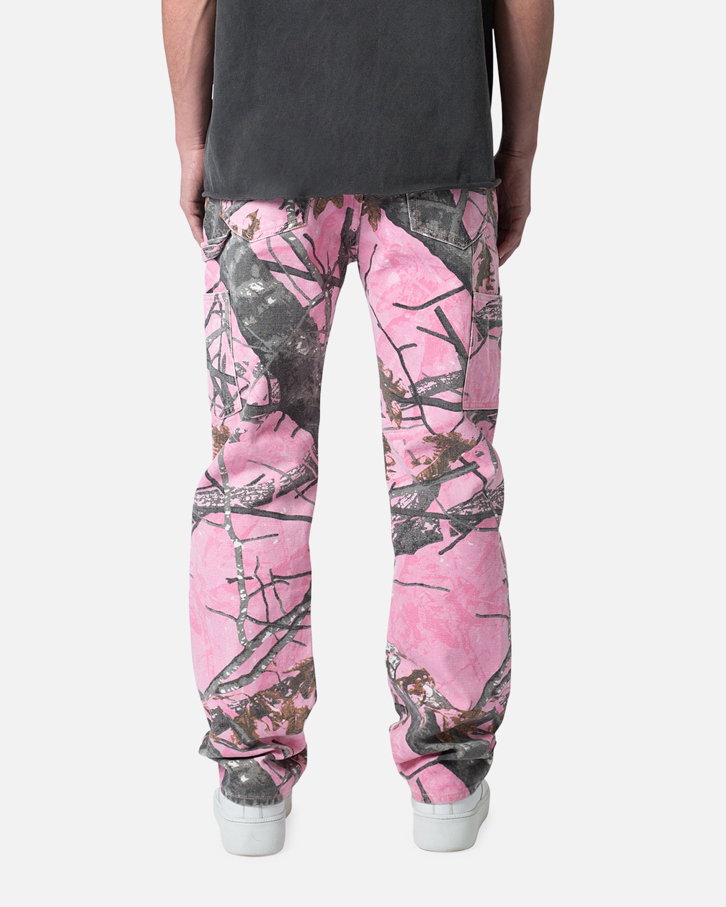 MNML V603 Camo Carpenter Pants Pink | Culture Kings