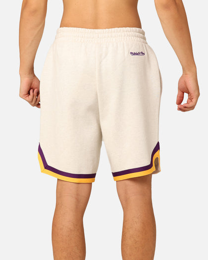 Mitchell & Ness Los Angeles Lakers Shooting Shorts White Marle