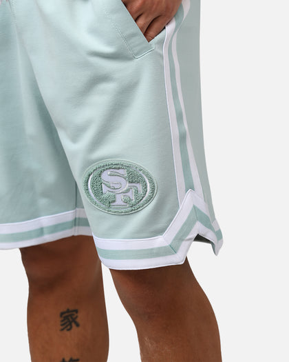 New San Francisco 49ers 'Logo Select Mint' Shorts Mint/White