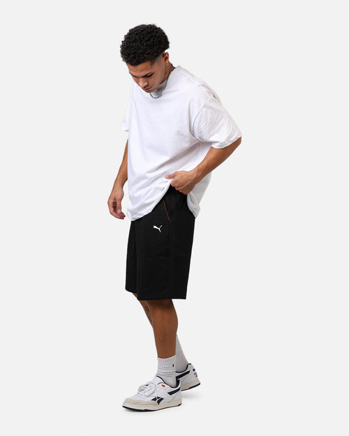 Puma X BMW MMS New Essential Fleece Shorts Black