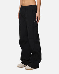 Nike Women's Sportswear High-Waisted Woven Open-Hem Pants Black/White