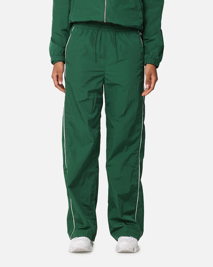 Nike Women's Sportswear High-Waisted Woven Open-Hem Pants Gorge Green/Sail