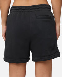 Jordan Women's Paris Saint-Germain Brooklyn Fleece Graphic Shorts Off Noir