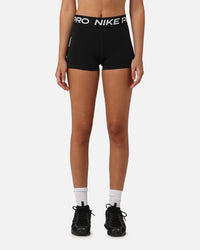 Nike Women's Nike Pro Shorts 3" Black/White
