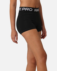 Nike Women's Nike Pro Shorts 3" Black/White