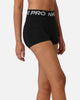 Nike Women's Nike Pro Shorts 3" Black/White