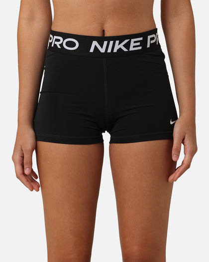 Nike Women's Nike Pro Shorts 3" Black/White